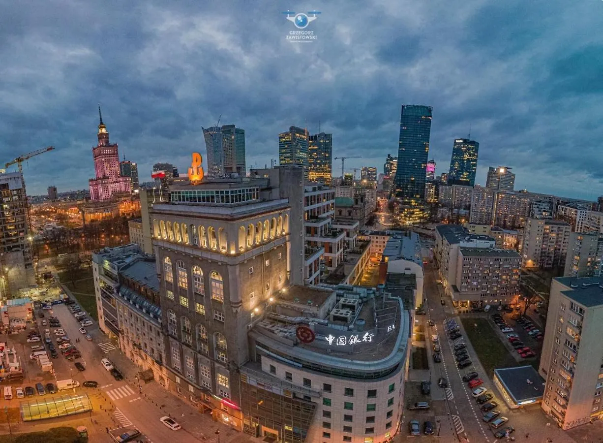 Super Apartament Red Centrum Best View In Town 2X Metro Fast Wifi 300 Mbs Netflix Appletv Smarttv Spotify Panorama Miasta Warszawa Polska