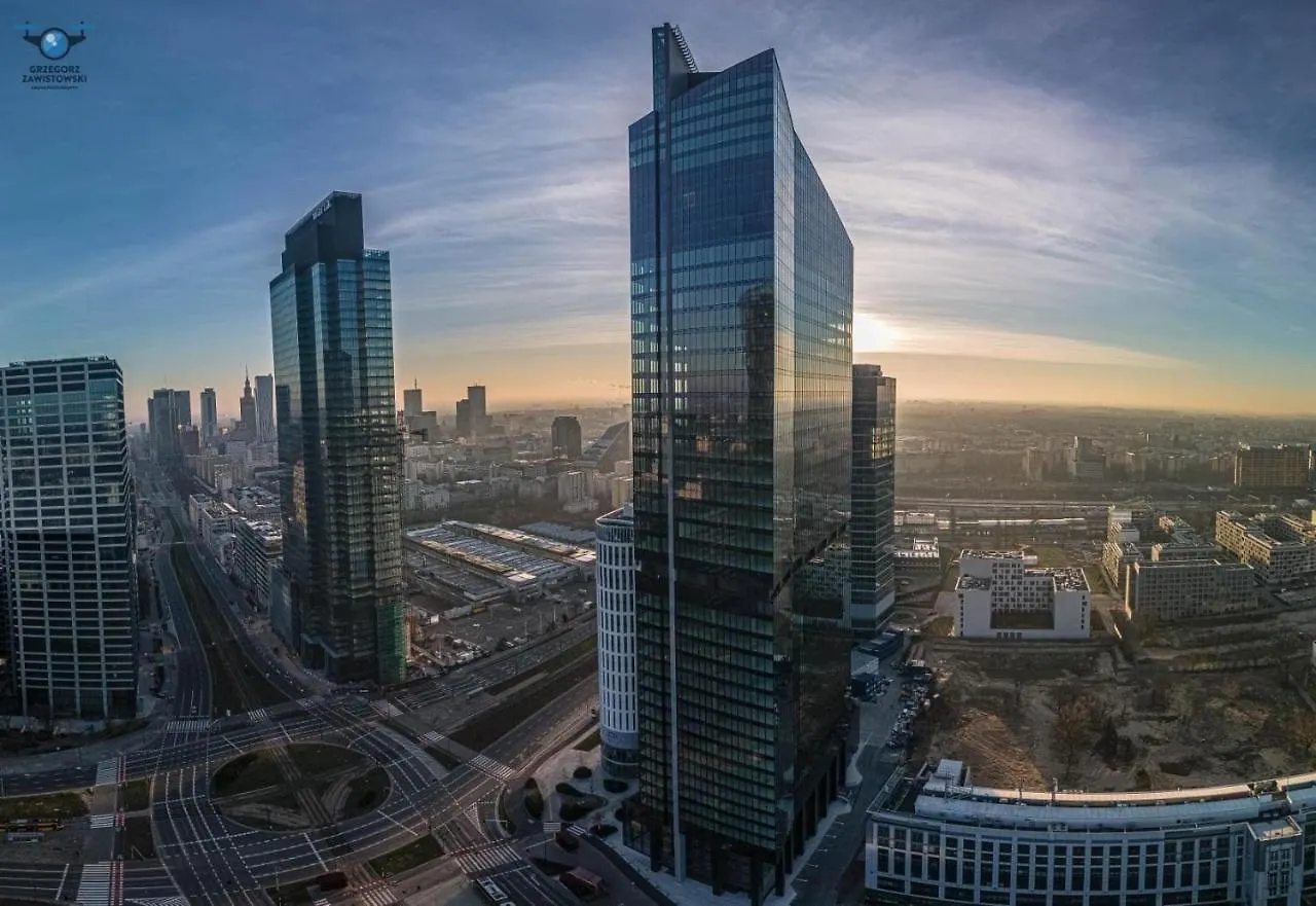 아파트 Super Apartament Red Centrum Best View In Town 2X Metro Fast Wifi 300 Mbs Netflix Appletv Smarttv Spotify Panorama Miasta 바르샤바