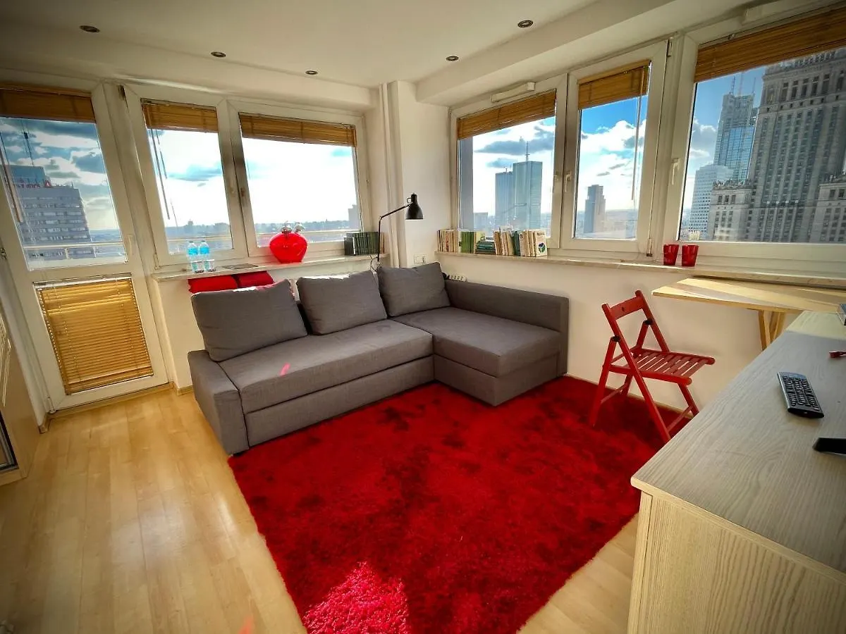 아파트 Super Apartament Red Centrum Best View In Town 2X Metro Fast Wifi 300 Mbs Netflix Appletv Smarttv Spotify Panorama Miasta 바르샤바